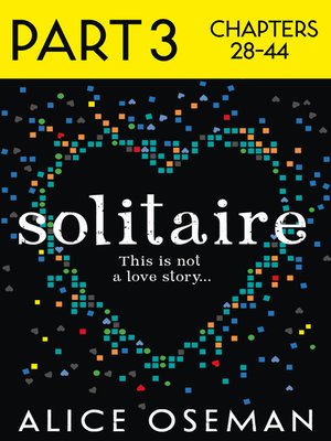 cover image of Solitaire, Part 3 of 3